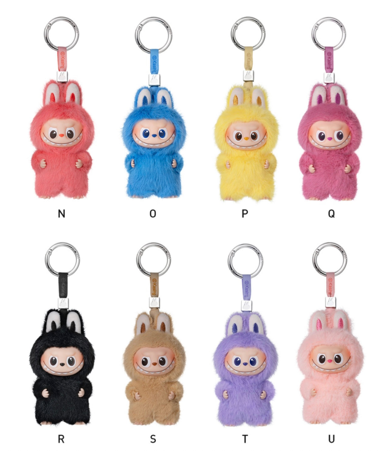 Popmart Labubu The Monsters Pin for Love Series Vinyl Plush (N-Z)